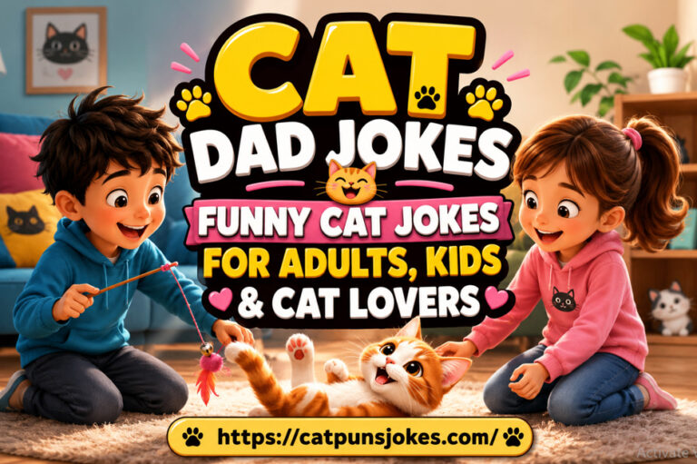 cat dad jokes