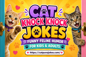 Cat Knock Knock Jokes – Funny Cat Jokes for Kids & Adults 😹