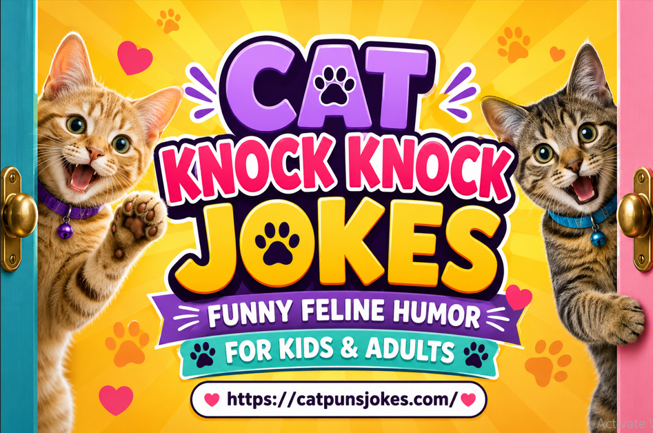 Cat Knock Knock Jokes