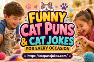 Funny Cat Puns Clever Names for Every Occasion 😺