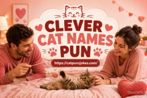 Clever Cat Names Pun Ideas 😺 | Funny Girl & Boy Cat Puns