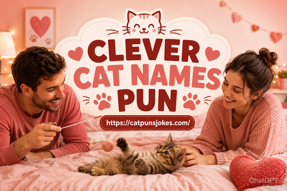 clever cat names pun