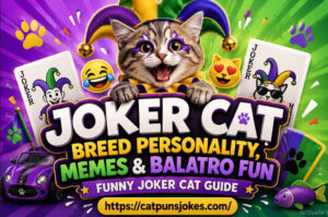 Joker Cat Breed Personality, Memes & Balatro Fun | Funny Joker Cat Guide 🐱🃏