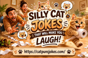 150+ Silly Cat Jokes, Funny One Liners & Cute Kitty Puns 😹