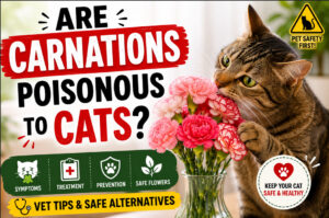 Are Carnations Poisonous to Cats? Symptoms 🚫 Risks & Safety Guide