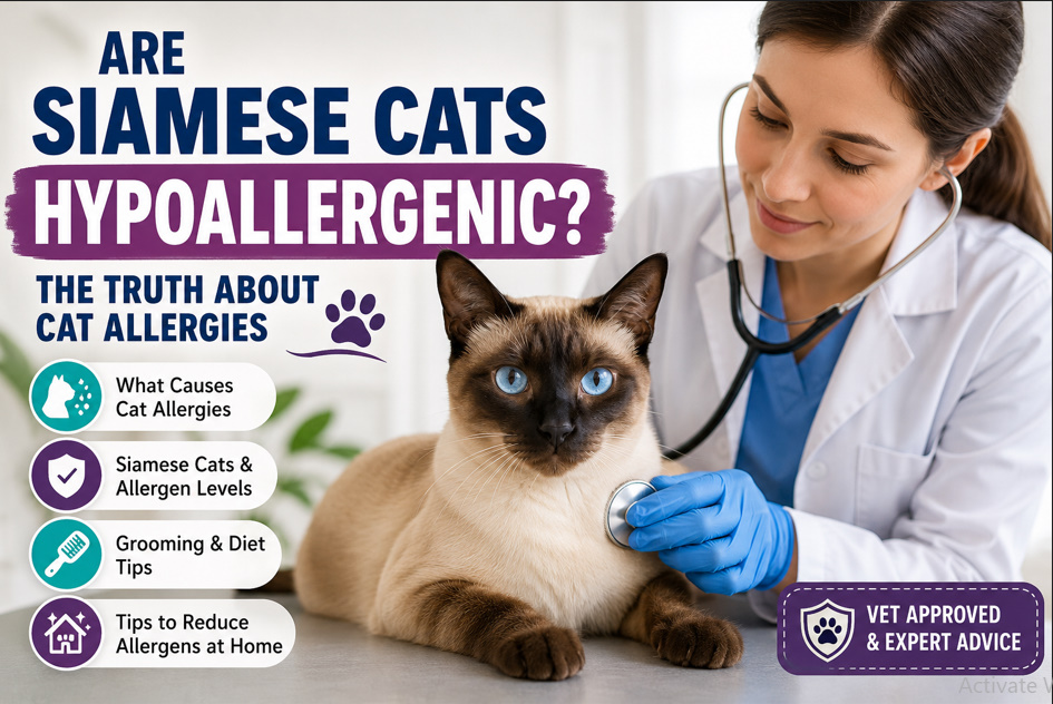 Are Siamese Cats Hypoallergenic