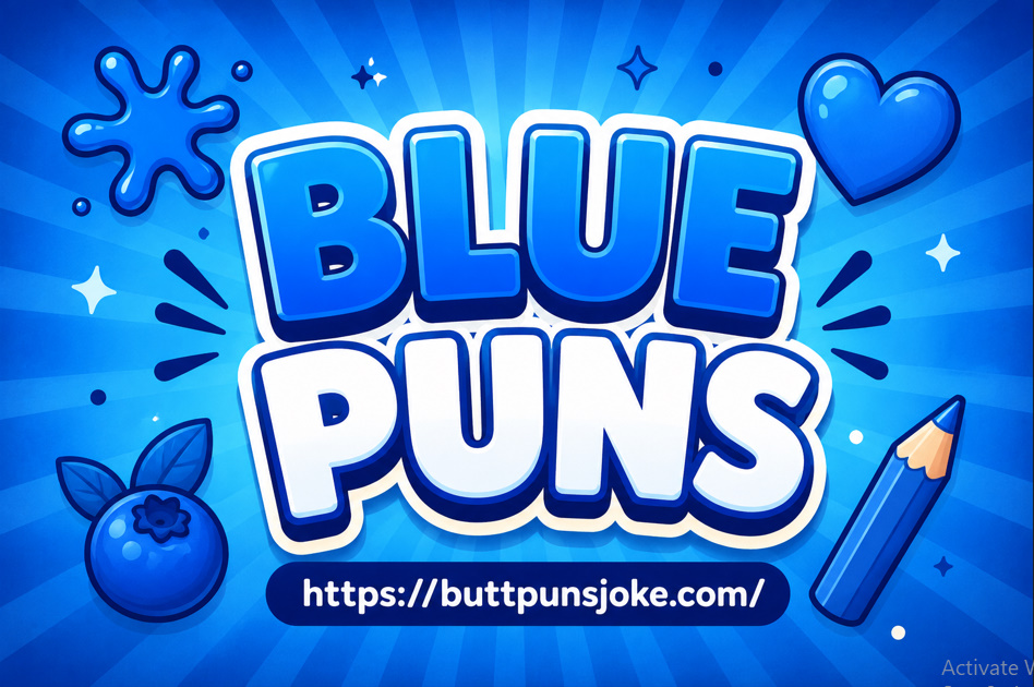 blue puns