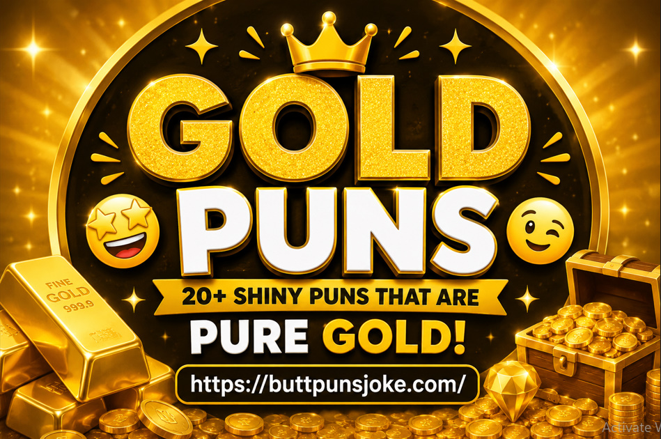 gold puns