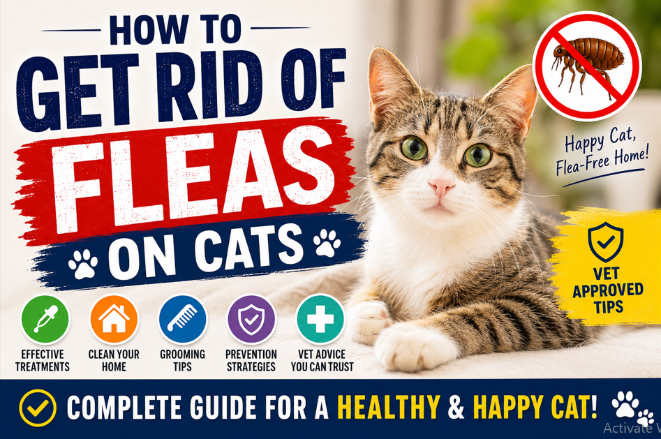 How to Get Rid of Fleas on Cats