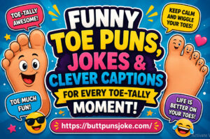 195+ Funny Toe Puns, One-Liners, Jokes & Captions to Keep You on Your Toes