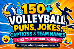 Volleyball Puns: 200+ Funny, Clever, Beach & Team Name Volleyball Jokes